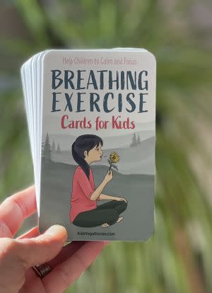 Award-Winning Children's book — Breathing Exercise Cards for Kids