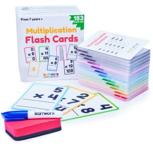 Award-Winning Children's book — Multiplication Flash Cards