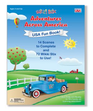 Award-Winning Children's book — Wikki Stix Adventures Across America Activity Book