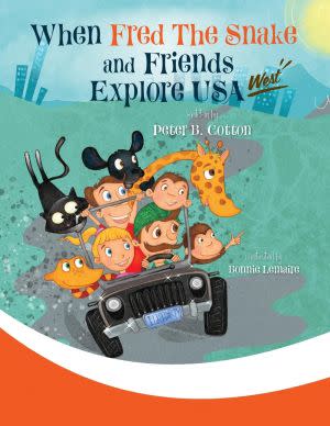 Award-Winning Children's book — When Fred the Snake and Friends explore USA-West