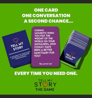 Award-Winning Children's book — Tell My Story Card Game