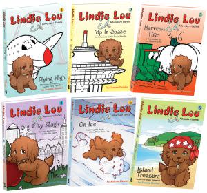 Award-Winning Children's book — Lindie Lou Adventure Series, Six Book Set