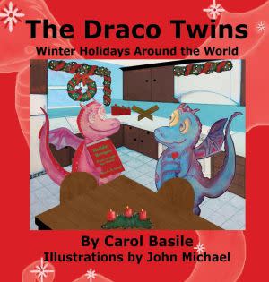 Award-Winning Children's book — The Draco Twins Winter Holidays Around the World