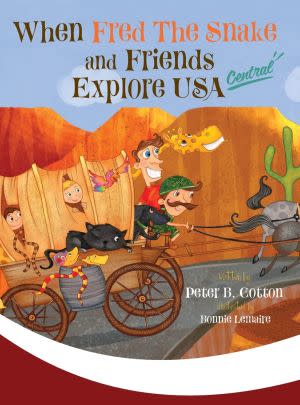 Award-Winning Children's book — When Fred the Snake and Friends explore USA-Central