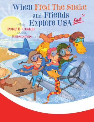 Award-Winning Children's book — When Fred the Snake and Friends explore USA-East
