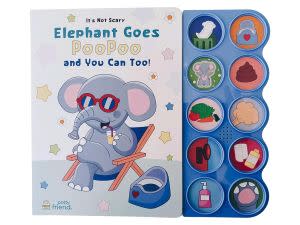 Award-Winning Children's book — See It's Not Scary, Elephant Goes PooPoo and You Can Too!