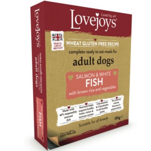 Lovejoys Salmon & Brown Rice Wet Dog Food