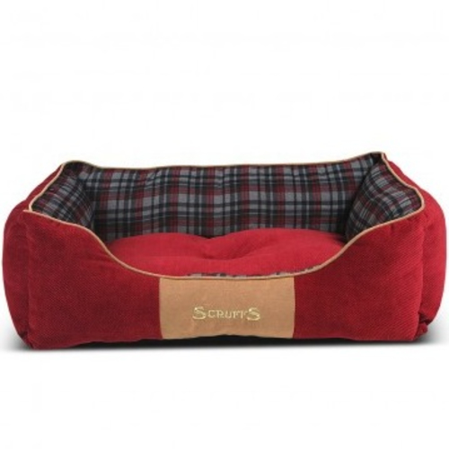 Scruffs Highland Red Box Bed