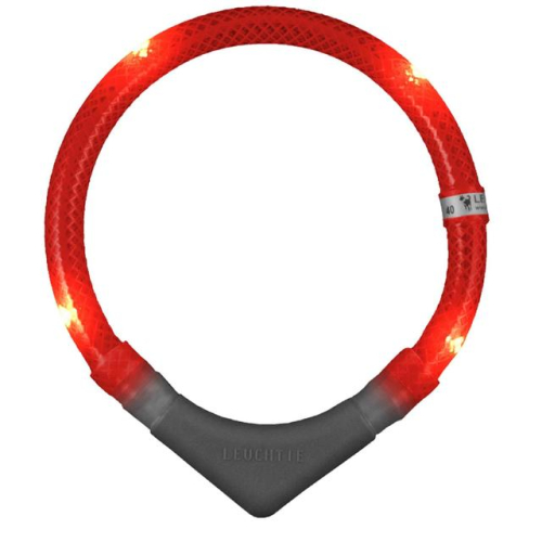 Leuchtie Plus LED Red Dog Collar