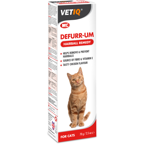 Mark & Chappell Vet IQ Defurr Um Paste for Cats