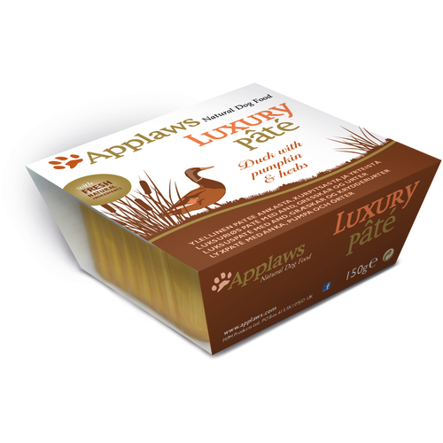 Applaws Duck With Pumpkin Luxury Pate Adult Dog Food