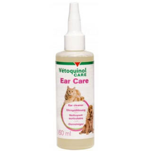 Vetoquinol Care Ear Cleansing Solution for Dogs and Cats