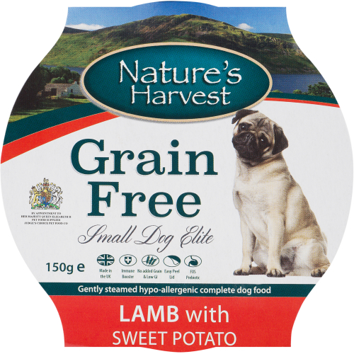Natures Harvest Elite Lamb with Sweet Potato Small Dog Food