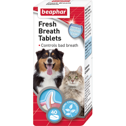 Beaphar Fresh Breath Tablets for Dogs and Cats