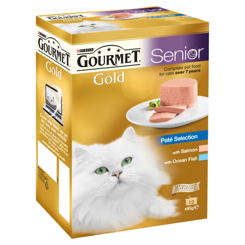 Gourmet Gold Pate Selection Senior Cat Food