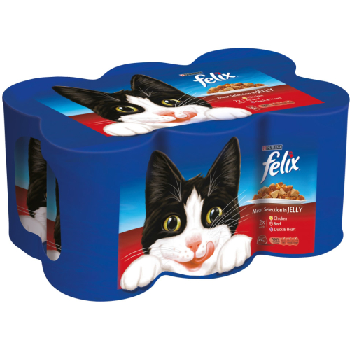 Felix Meat Selection Chunks in Jelly Cat Food