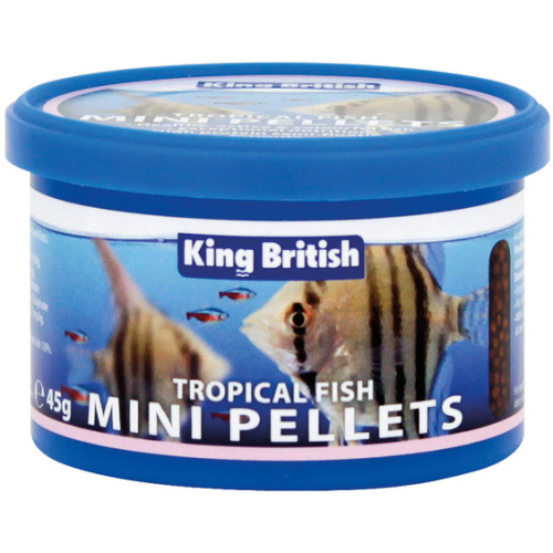 King British Tropical Fish Mini Pellet 45g