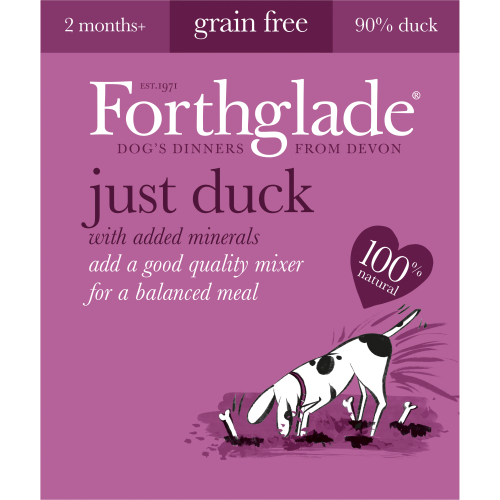 Forthglade Just Duck Grain Free Dog Food