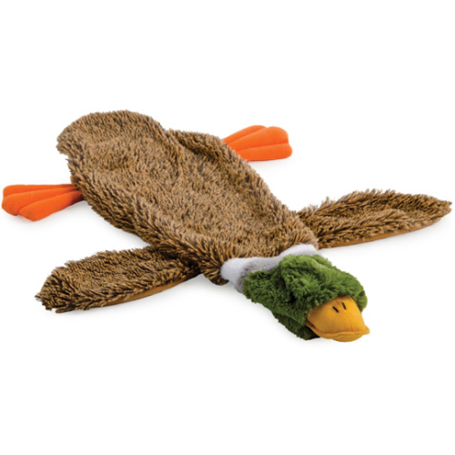 Ancol Floppet Duck with Squeaker Dog Toy