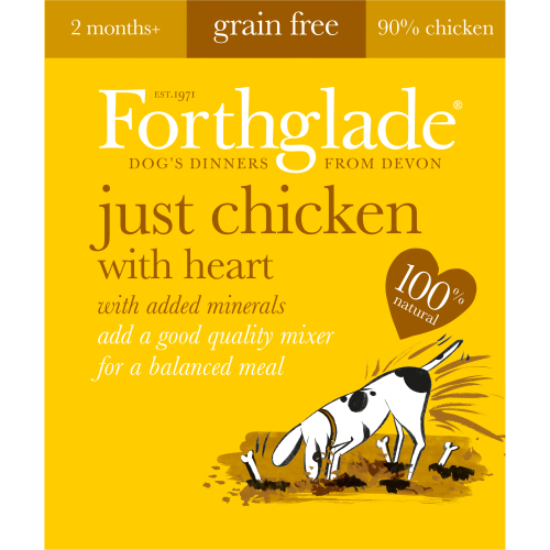 Forthglade Just Chicken with Heart Dog Food