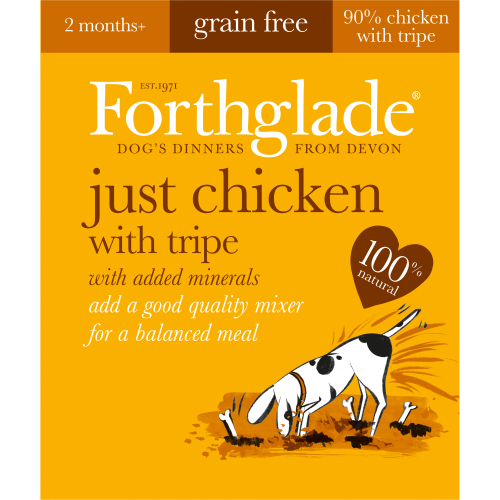 Forthglade Just Chicken & Tripe Dog Food