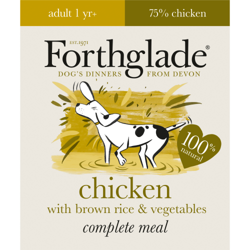 Forthglade Complete Chicken & Rice Adult Dog Food
