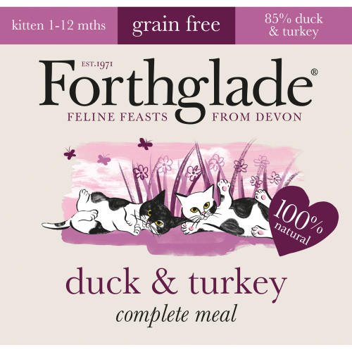 Forthglade Complete Duck & Turkey for Kittens