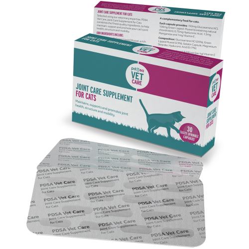 PDSA Vet Care Joint Supplement Cat Tablets