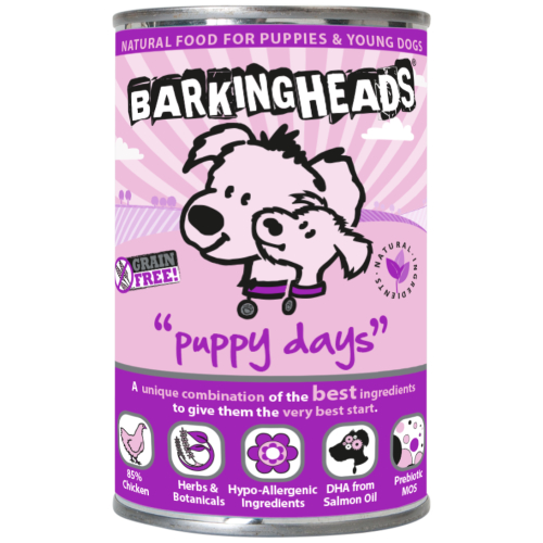 Barking Heads Foods Puppy Days Wet Puppy Food