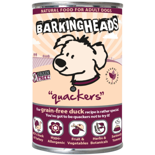 Barking Heads Quackers Adult Wet Dog Food