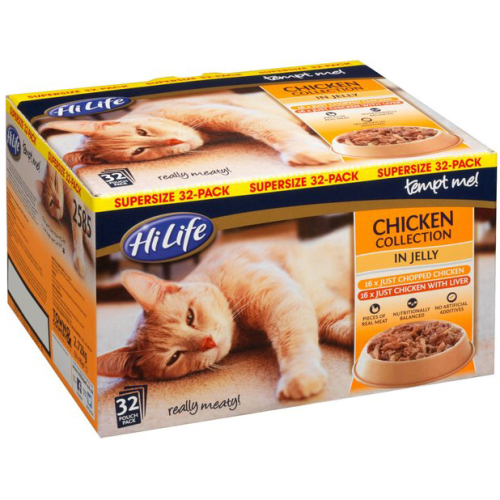 HiLife Tempt Me! Pouch Chicken in Jelly Adult Cat Food