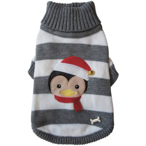 Pet London Jingle Bell Penguin Christmas Dog Jumper