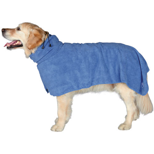 Trixie Blue Bathrobe for Dogs