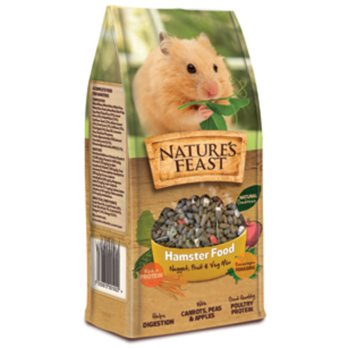 Natures Feast Nugget, Fruit & Veg Hamster Mix