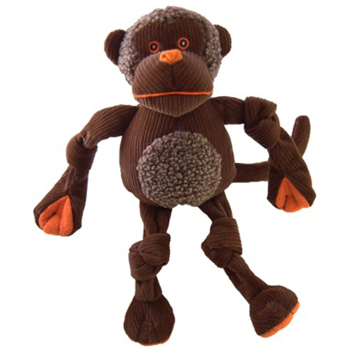 Hugglehounds Knottie with Tuffut Technology Chimp Dog Toy