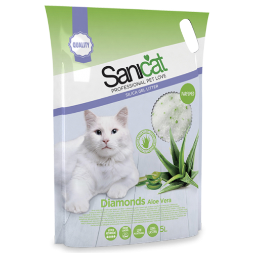 Sanicat Aloe Vera Diamonds Cat Litter
