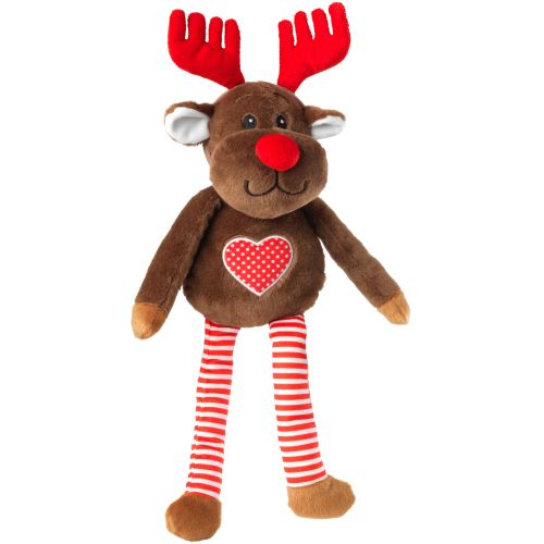 House of Paws 2 in 1 Reindeer & Antlers Christmas Dog Toy