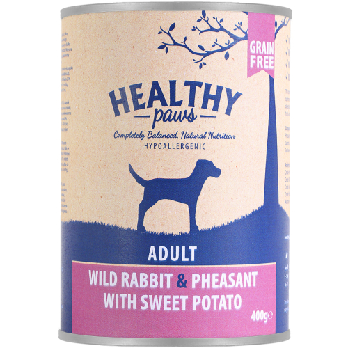 Healthy Paws Complete Wild Rabbit & Pheasant Adult Dog Food