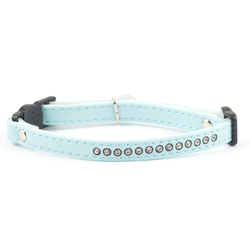 Ancol Jewelled Safety Cat Collar Baby Blue