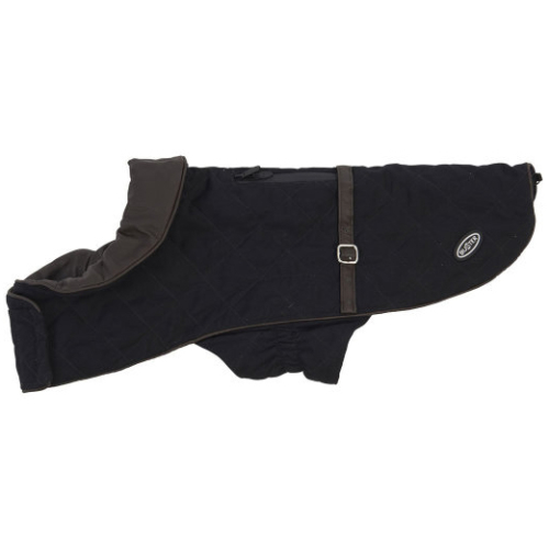 Buster City Dog Coat Black