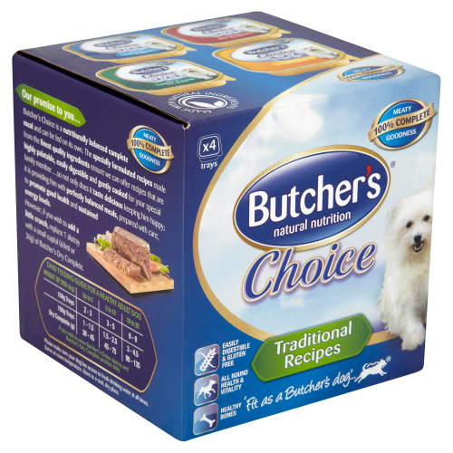 Butchers Choice Traditional Recipes Dog Food From £3.58 | Waitrose Pet