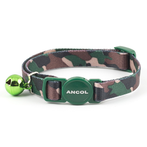 Safety Buckle Cat Collar Camouflage