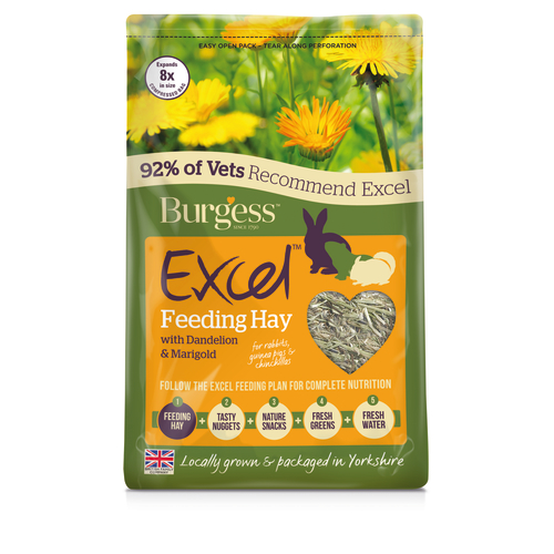 Burgess Excel Feeding Hay with Dandelion & Marigold Herbage