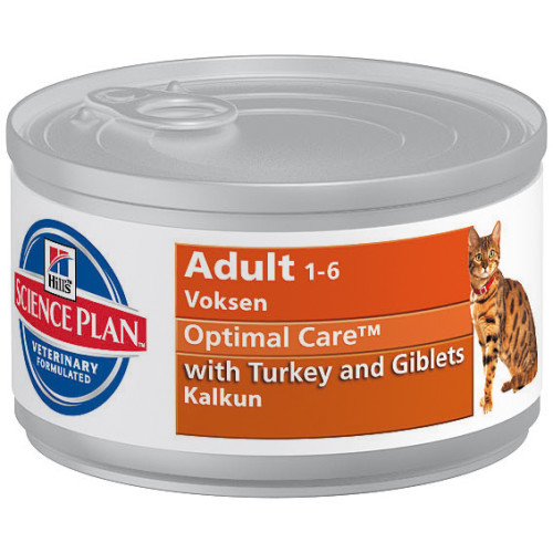 Hills Science Plan Feline Adult Turkey Canned