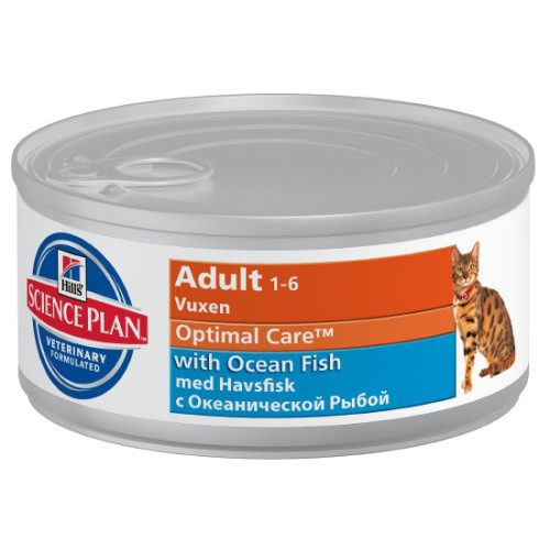 Hills Science Plan Feline Adult Ocean Fish Canned