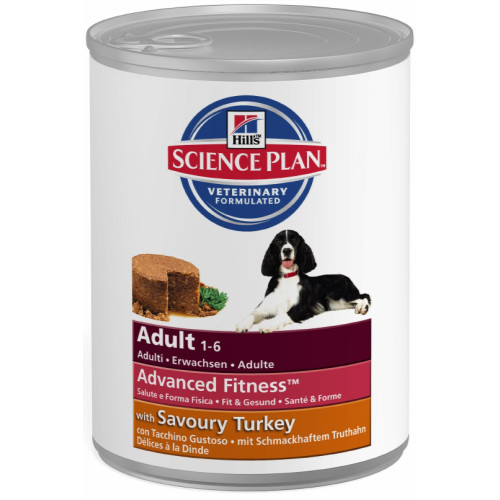 Hills Science Plan Canine Adult Advanced Fitness Turkey Canned