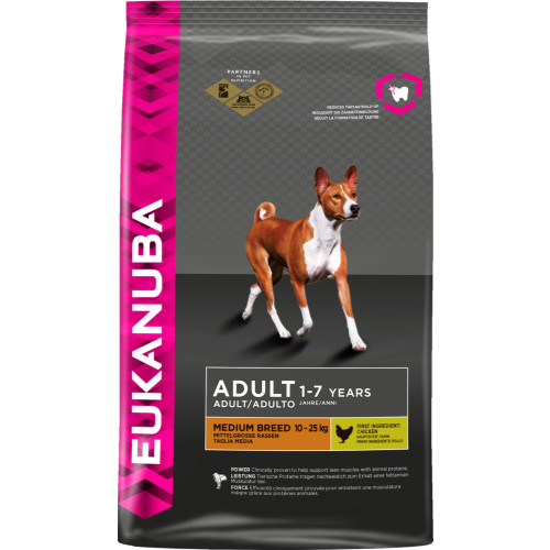 Eukanuba Chicken Medium Breed Adult Dog Food