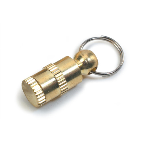 Brass Dog ID Tube
