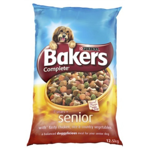 Bakers Complete Chicken & Rice Senior Dog Food
