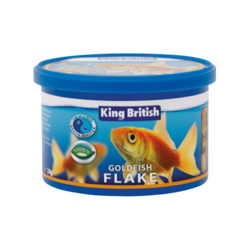 King British Goldfish Flake Food with LHB